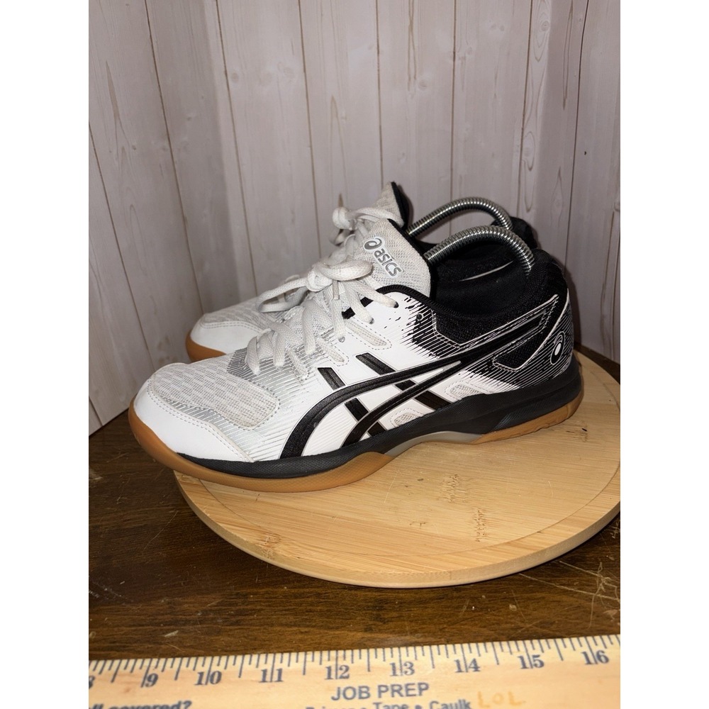 ASICS Sneakers Womens 8 Gel Rocket 9 Volleyball Shoes Black White